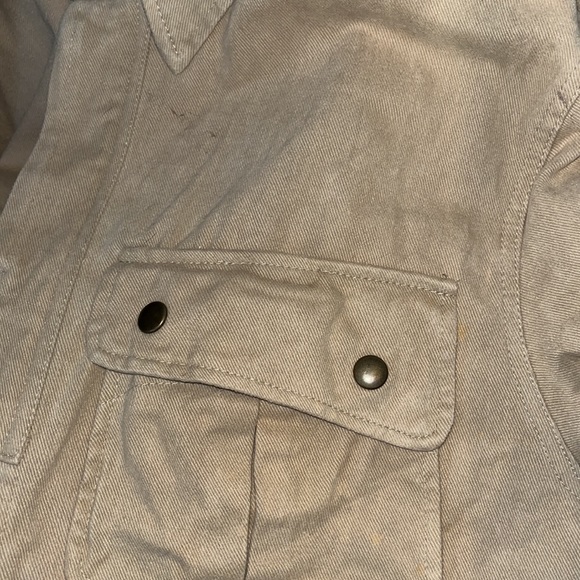 Vintage Men’s Adventure Sportswear Military field jacket. Khaki beige. Large - Picture 5 of 8